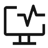 Cloud Monitoring Line icon